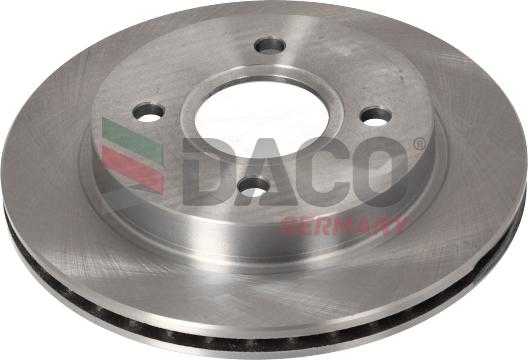 DACO Germany 602580 - Brake Disc autospares.lv