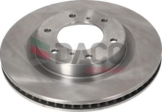 DACO Germany 602527 - Brake Disc autospares.lv