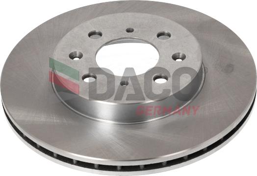 DACO Germany 602615 - Brake Disc autospares.lv