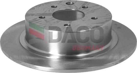 DACO Germany 602611 - Brake Disc autospares.lv