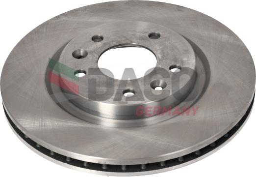 DACO Germany 602612 - Brake Disc autospares.lv