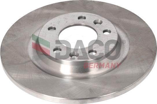 DACO Germany 602850 - Brake Disc autospares.lv