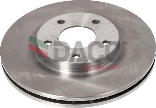 DACO Germany 602805 - Brake Disc autospares.lv