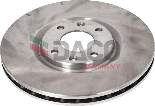 DACO Germany 602806 - Brake Disc autospares.lv