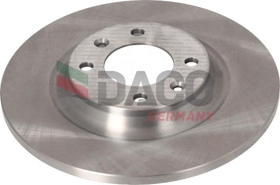 DACO Germany 602807 - Brake Disc autospares.lv