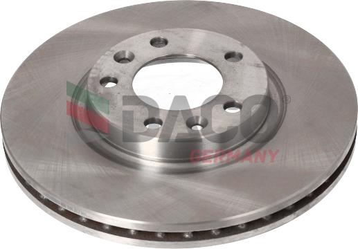 DACO Germany 602810 - Brake Disc autospares.lv