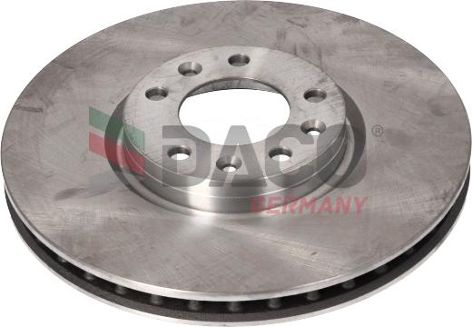 DACO Germany 602811 - Brake Disc autospares.lv