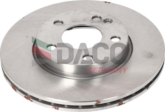 DACO Germany 602307 - Brake Disc autospares.lv