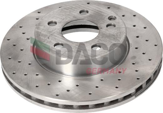 DACO Germany 602374 - Brake Disc autospares.lv