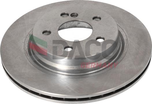 DACO Germany 602376 - Brake Disc autospares.lv