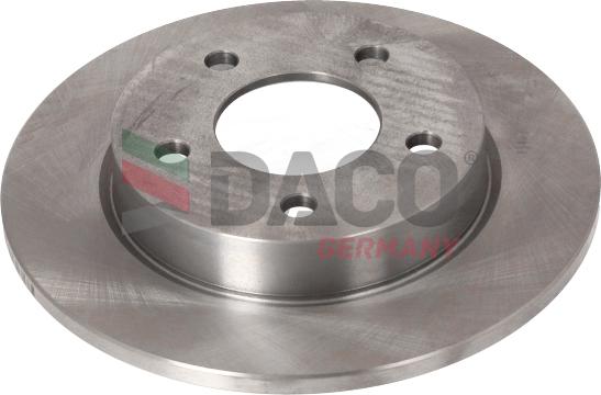 DACO Germany 602207 - Brake Disc autospares.lv