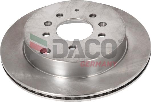 DACO Germany 602222 - Brake Disc autospares.lv