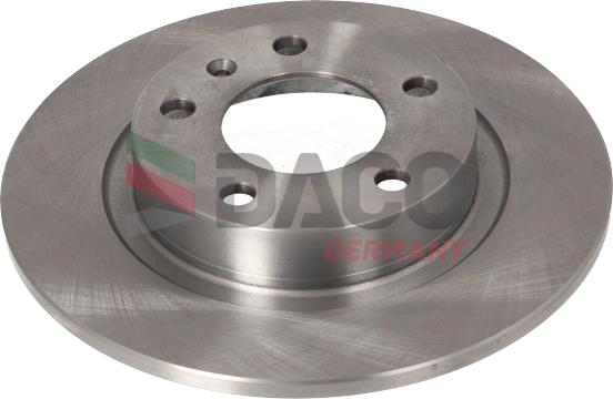 DACO Germany 602709 - Brake Disc autospares.lv