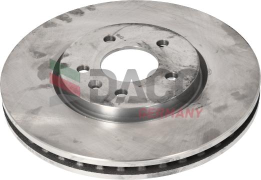 DACO Germany 602706 - Brake Disc autospares.lv