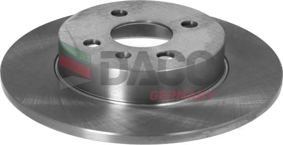 DACO Germany 602702 - Brake Disc autospares.lv