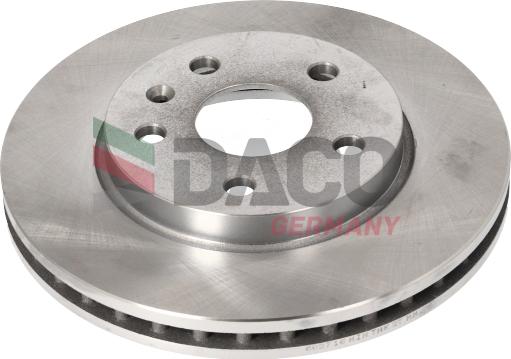 DACO Germany 602716 - Brake Disc autospares.lv