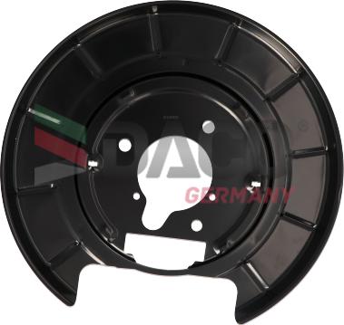 DACO Germany 612800 - Splash Panel, guard, brake disc autospares.lv