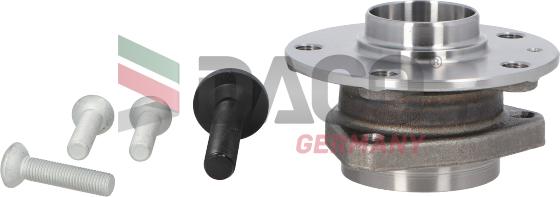 DACO Germany 110204 - Wheel hub, bearing Kit autospares.lv