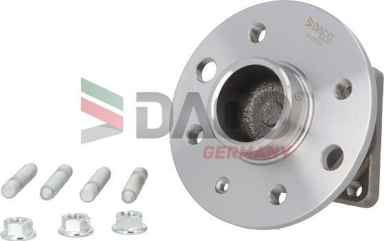 DACO Germany 112701 - Wheel hub, bearing Kit autospares.lv