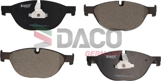 DACO Germany 320323 - Brake Pad Set, disc brake autospares.lv