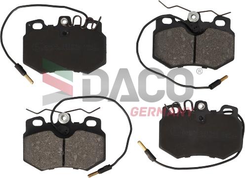 DACO Germany 321942 - Brake Pad Set, disc brake autospares.lv