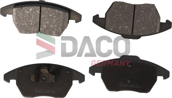 DACO Germany 321953 - Brake Pad Set, disc brake autospares.lv