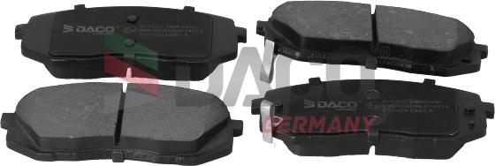 DACO Germany 321325 - Brake Pad Set, disc brake autospares.lv