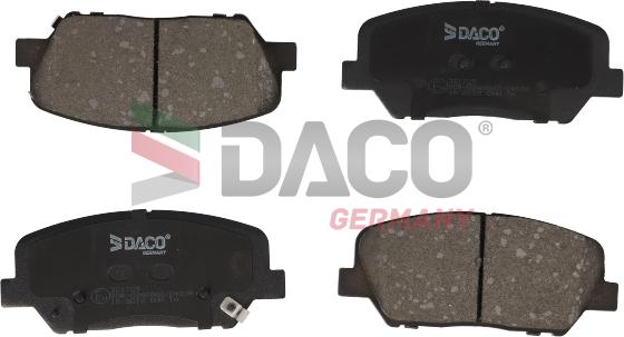 DACO Germany 321725 - Brake Pad Set, disc brake autospares.lv