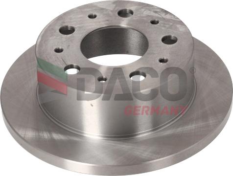 DACO Germany 600620 - Brake Disc autospares.lv