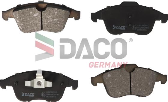 DACO Germany 323033 - Brake Pad Set, disc brake autospares.lv