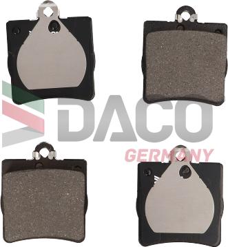 DACO Germany 323335 - Brake Pad Set, disc brake autospares.lv