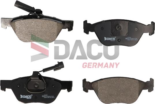 DACO Germany 322340 - Brake Pad Set, disc brake autospares.lv