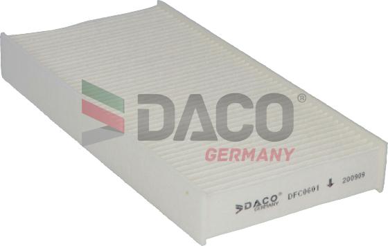 DACO Germany DFC0601 - Filter, interior air autospares.lv