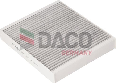 DACO Germany DFC2700W - Filter, interior air autospares.lv