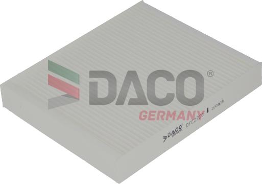 DACO Germany DFC2700 - Filter, interior air autospares.lv