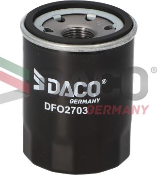 DACO Germany DFO2703 - Oil Filter autospares.lv