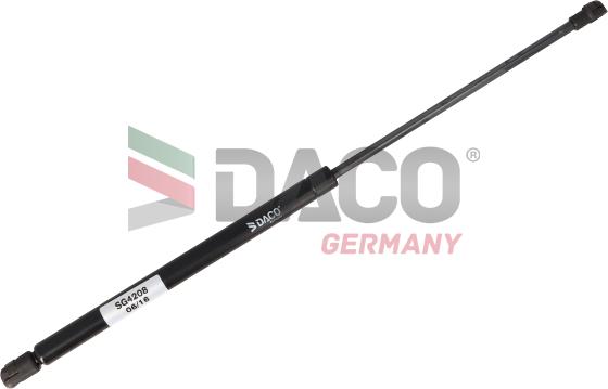 DACO Germany SG4208 - Gas Spring, bonnet autospares.lv