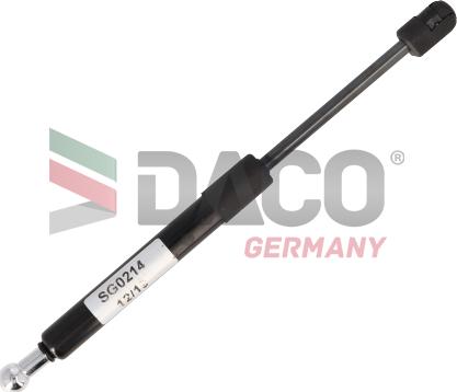 DACO Germany SG0214 - Gas Spring, boot, cargo area autospares.lv