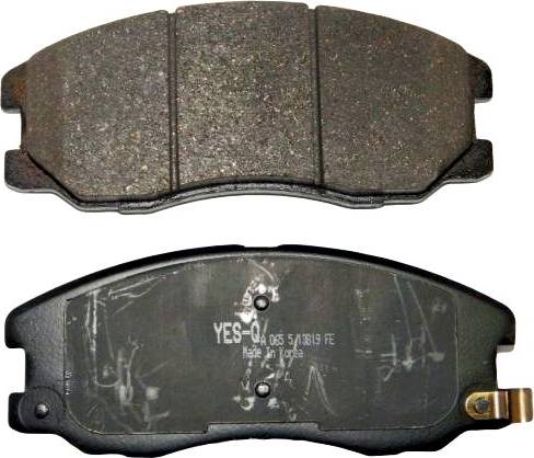 DAEWOO 96626069 - Brake Pad Set, disc brake autospares.lv