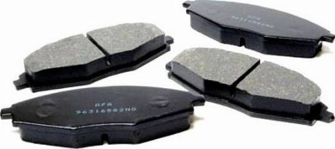 DAEWOO 96316582 - Brake Pad Set, disc brake autospares.lv