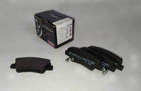 Dafmi D274E - Brake Pad Set, disc brake autospares.lv