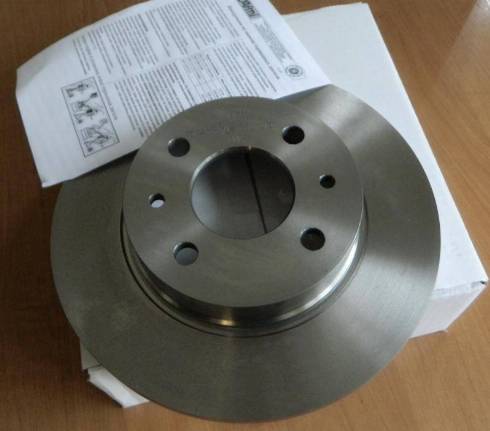 Dafmi TD656 - Brake Disc autospares.lv