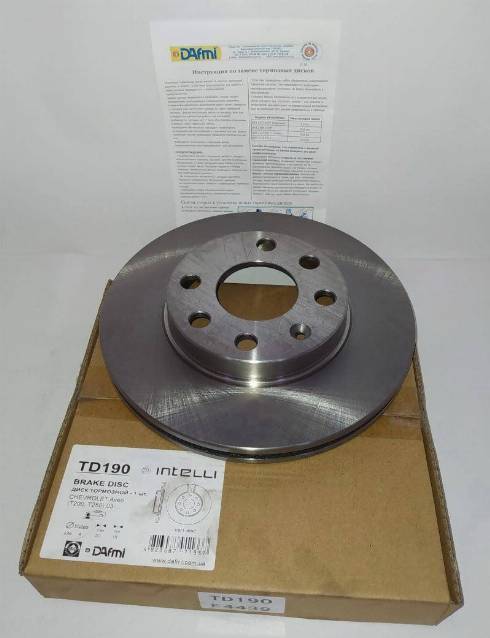 Dafmi TD190 - Brake Disc autospares.lv