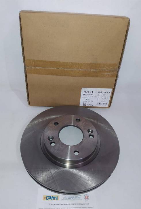 Dafmi TD191 - Brake Disc autospares.lv