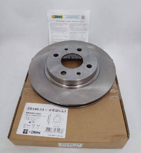 Dafmi TD140-13 - Brake Disc autospares.lv