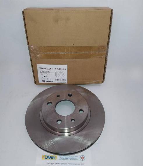 Dafmi TD140-13 - Brake Disc autospares.lv