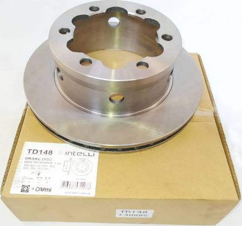 Dafmi TD148 - Brake Disc autospares.lv