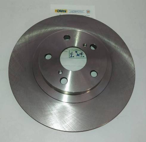 Dafmi TD115 - Brake Disc autospares.lv