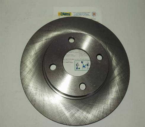 Dafmi TD189 - Brake Disc autospares.lv