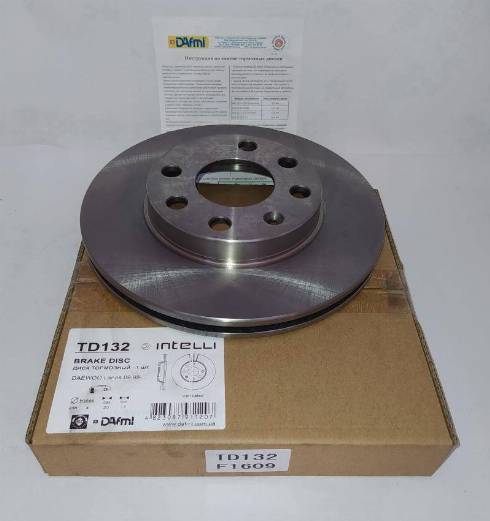 Dafmi TD132 - Brake Disc autospares.lv